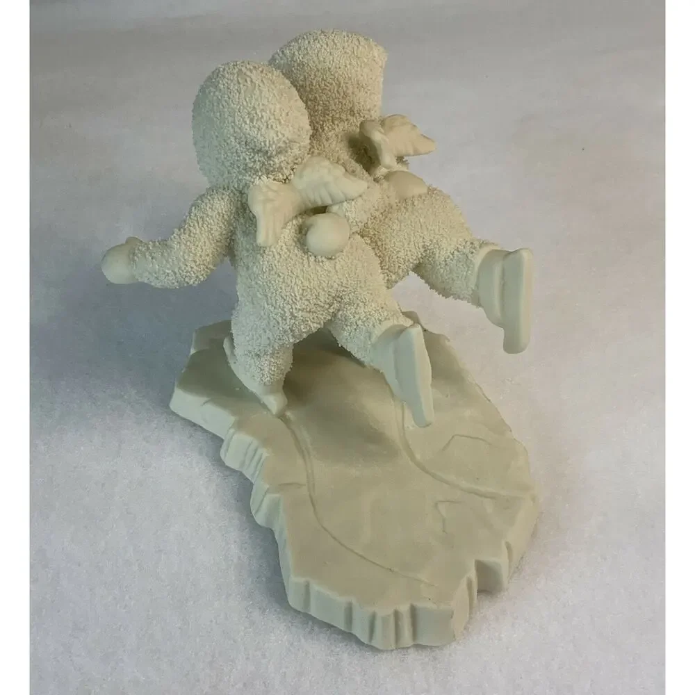 Dept 56 Snowbabies 'WE MAKE A GREAT PAIR' Figurine #68438 1993 Retired Vintage